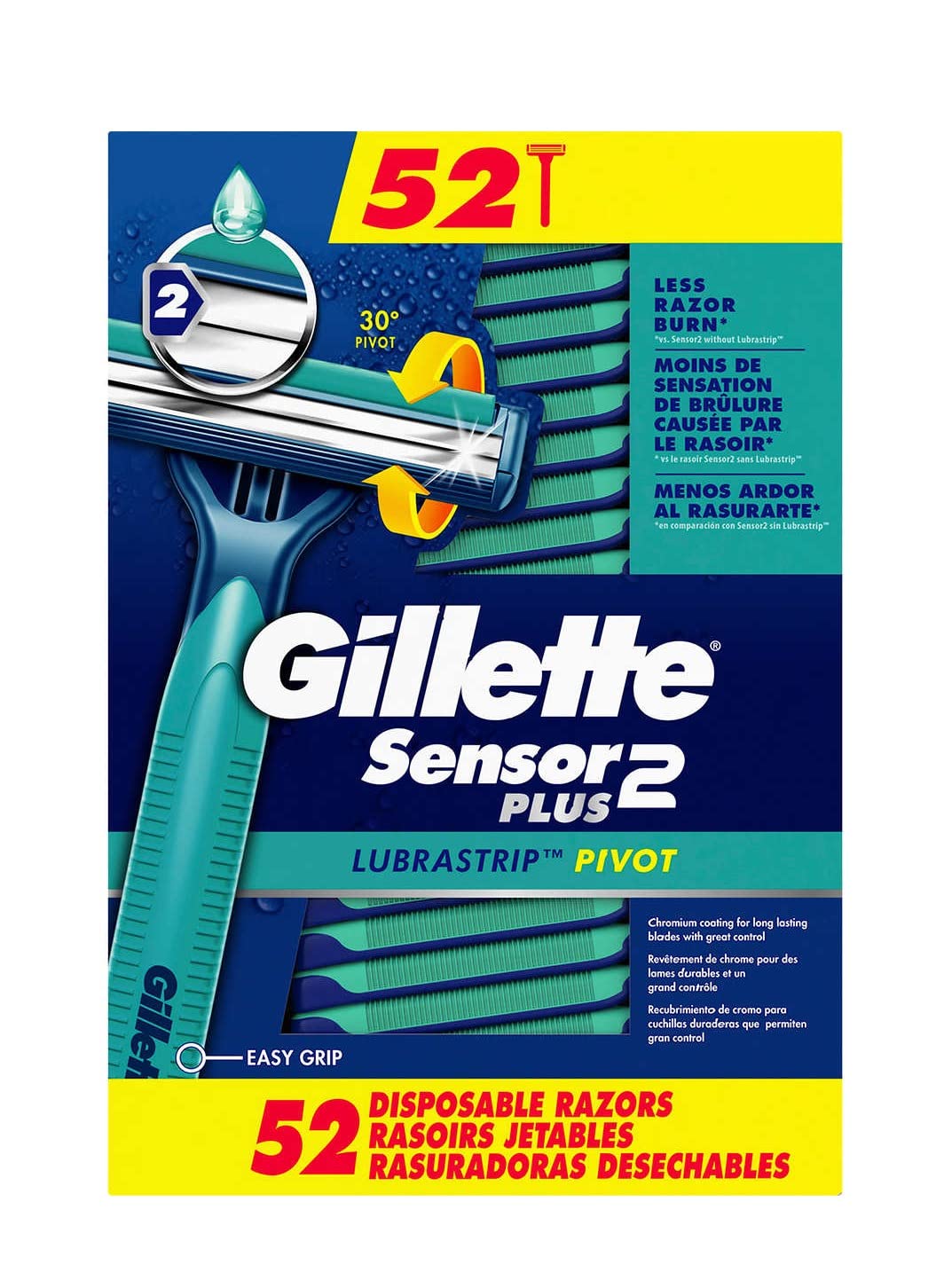 Gillette Sensor2 Plus Disposable Razor