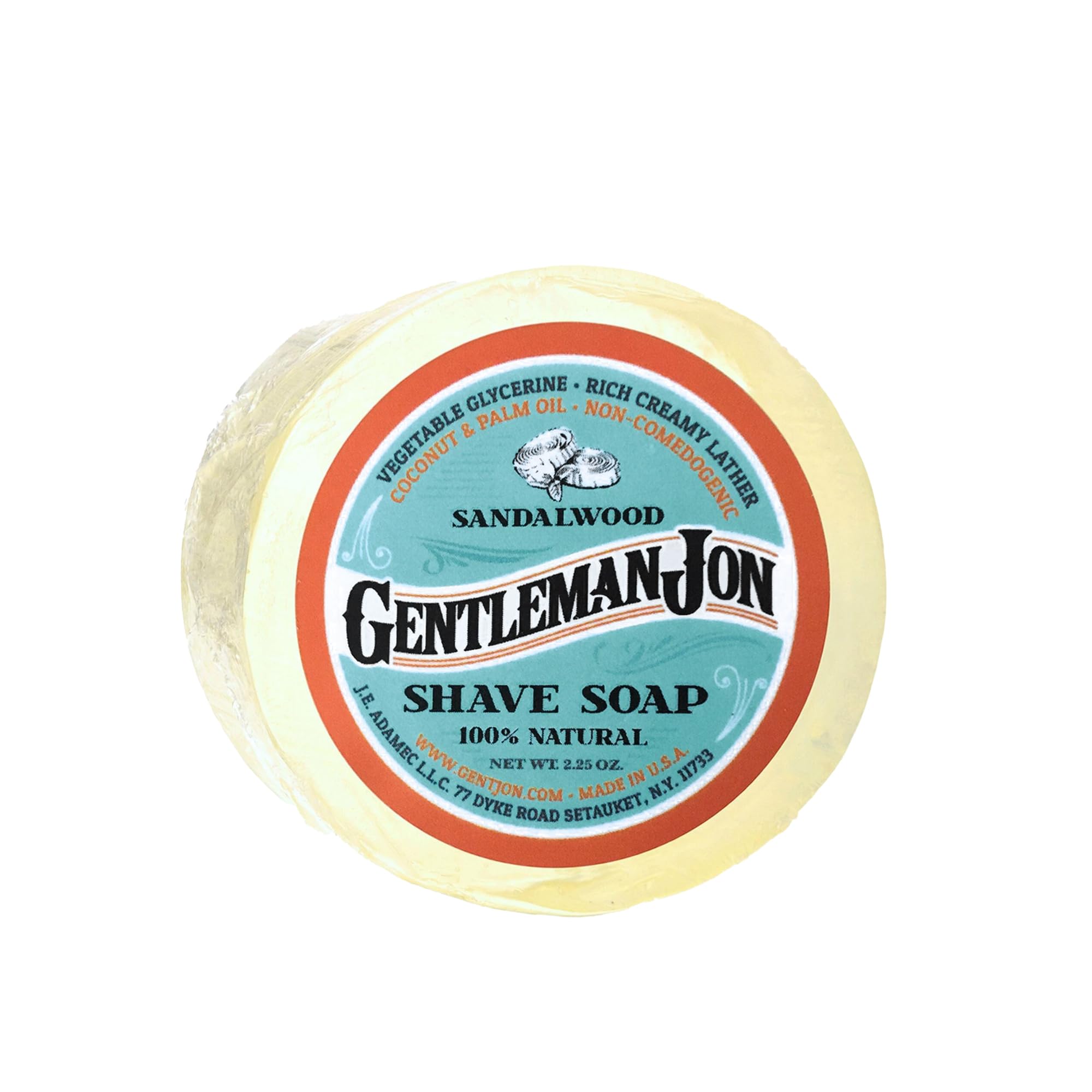 Gentleman Jon Sandalwood Shaving Soap