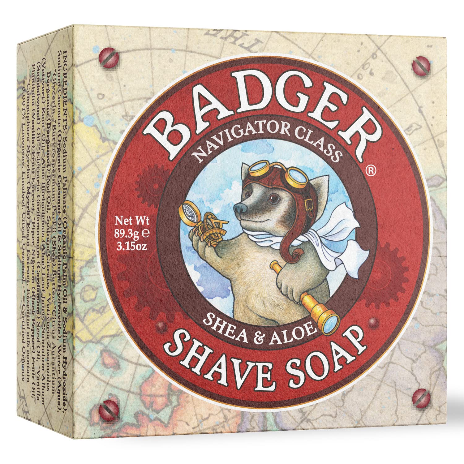 Badger Shaving Soap Puck