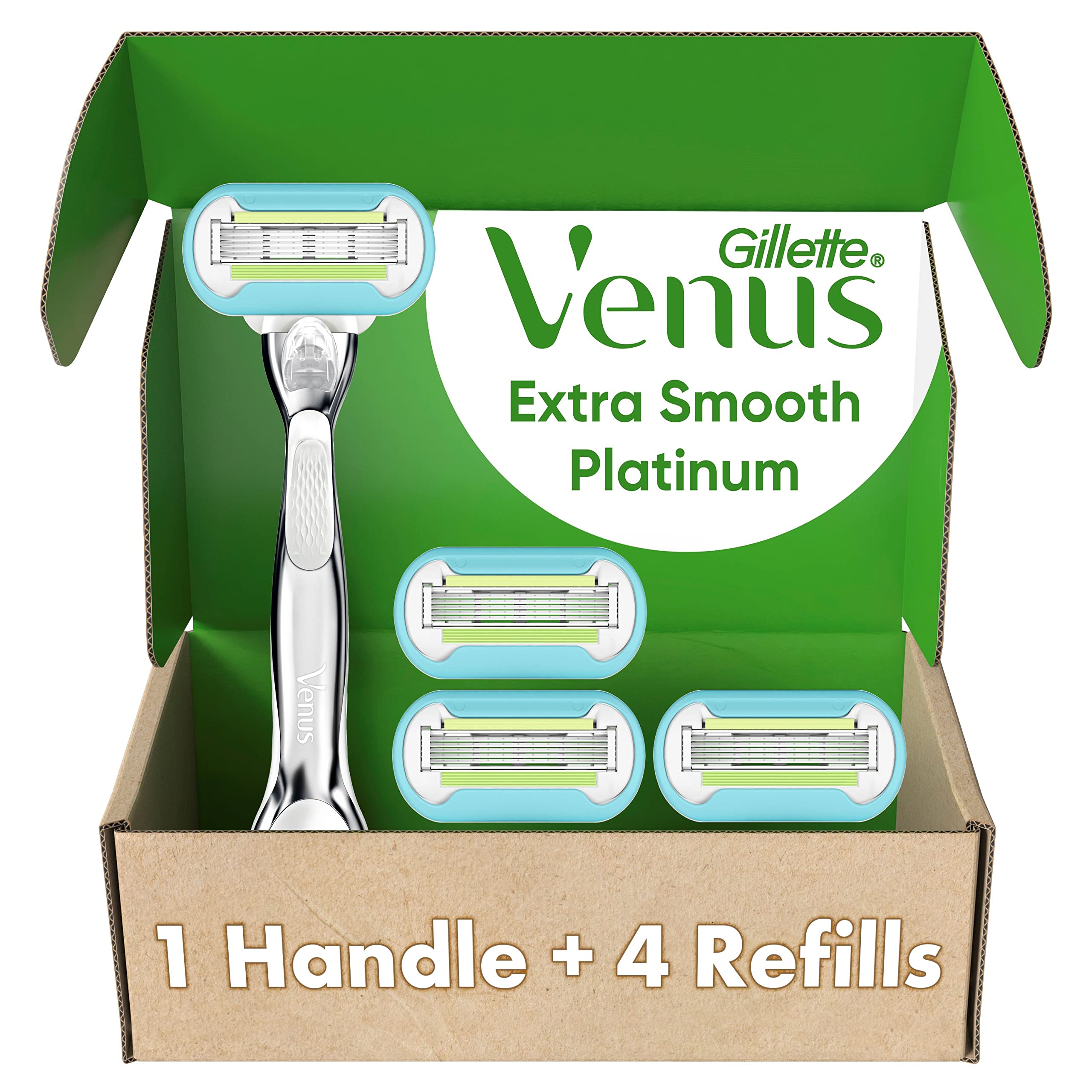 Gillette Venus Platinum Extra Smooth Razors for Women