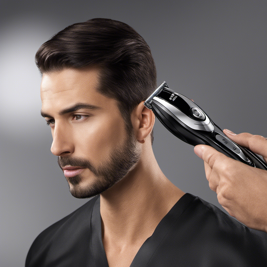 An image showcasing the step-by-step process of removing the Norelco 5000's shave head