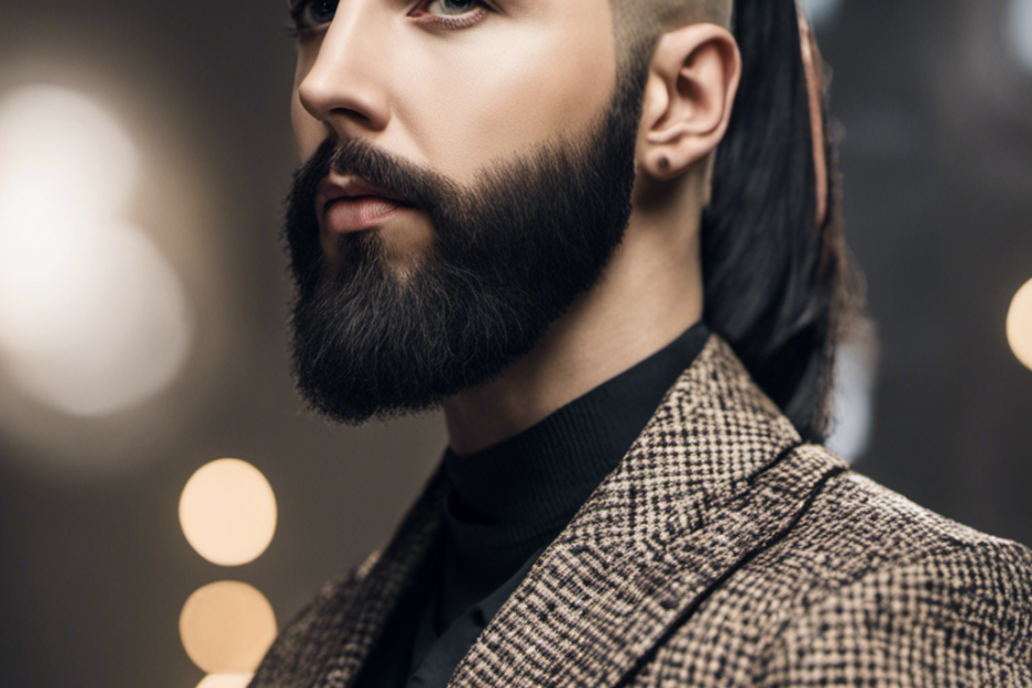 An image showcasing Pentatonix's Avi Kaplan after he shaved his head, capturing the boldness of his new look