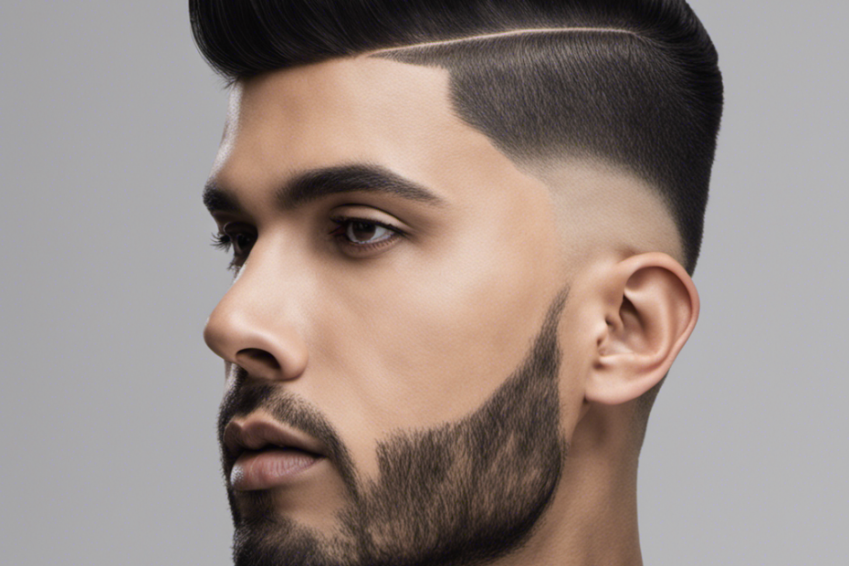 an image capturing the edgy hairstyle known as the 'Bald Fade