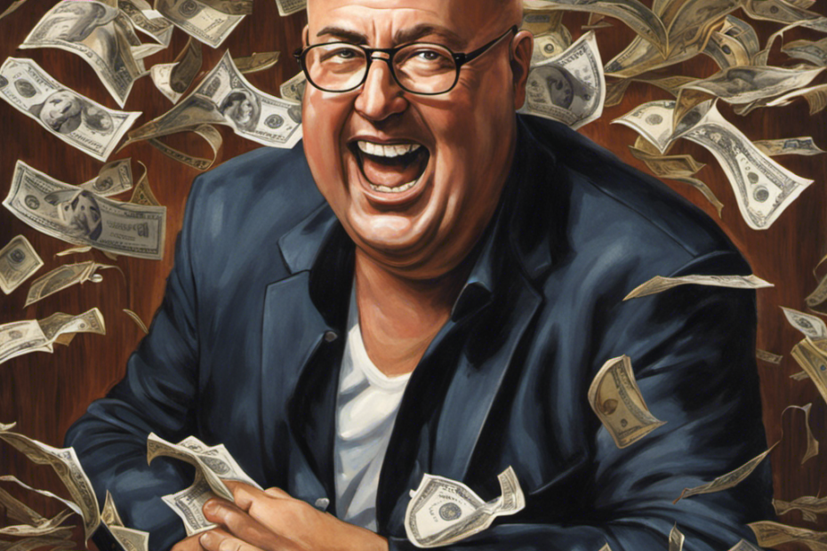 An image capturing the aftermath of Vince Gill's lost bet, revealing his newly bald head