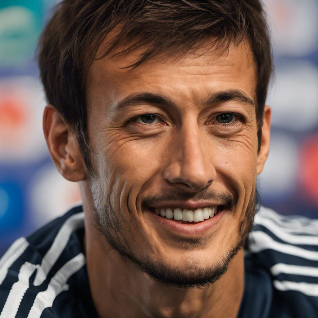 An image capturing David Silva's transformation: a close-up shot of a gleaming razor gliding over his head, revealing his smooth scalp, while his confident smile reflects the newfound liberation and determination