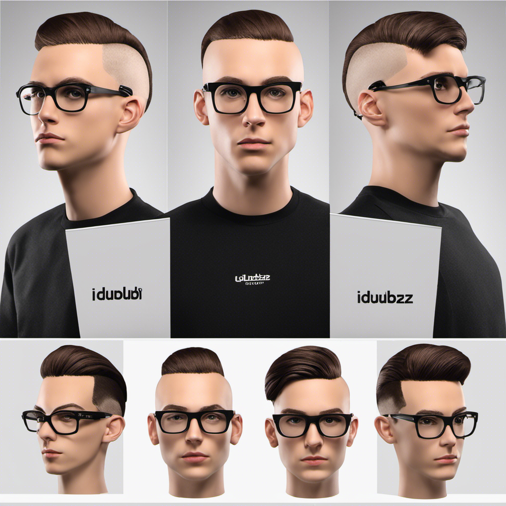 An image capturing the transformation of Idubbbz's iconic locks into a clean-shaven head, revealing his new look